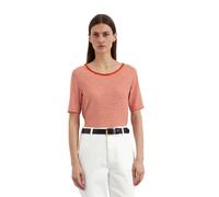 T-Shirt MARC O'POLO "aus Organic Cotton Slub Jersey", Damen, Gr. XXS, mb65, Obermaterial: 100% Baumwolle, gestreift, Basic, skinny fit, Rundhals, normaler Saum, Shirts T-Shirt (68161043-XXS) mb65