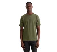 T-Shirt MARC O'POLO "aus reiner Bio-Baumwolle", Damen, Gr. XL, dried herb, Obermaterial: 100% Baumwolle, unifarben, Basic, regular fit, Rundhals, Shirts T-Shirt (25510969-XL) dried herb