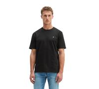 Marc O'Polo Herren-T-Shirt B21222051068 aus Bio-Baumwolle Rundhals Schwarz XXL