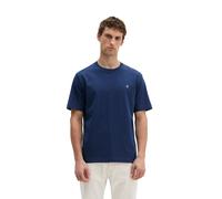 T-Shirt MARC O'POLO "aus reiner Bio-Baumwolle", Jungen, Gr. XXL, iris ink, Obermaterial: 100% Baumwolle, unifarben, Basic, regular fit, Rundhals, normaler Saum, Shirts T-Shirt (38920033-XXL) iris ink