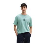 T-Shirt MARC O'POLO "aus reiner Bio-Baumwolle", Jungen, Gr. XXL, midnight moss, Obermaterial: 100% Baumwolle, unifarben, Basic, regular fit, Shirts T-Shirt (21590969-XXL) midnight moss