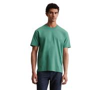 T-Shirt MARC O'POLO "aus schwerem Bio-Baumwoll-Jersey", Damen, Gr. 3XL, grün (eucalyptus grün), Obermaterial: 100% Baumwolle, unifarben, Basic, relaxed fit, Rundhals, Shirts T-Shirt (33566715-XXXL) eu