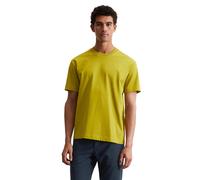 T-Shirt MARC O'POLO "aus schwerem Bio-Baumwoll-Jersey", Damen, Gr. 3XL, grün (vibrant grün), Obermaterial: 100% Baumwolle, unifarben, Basic, relaxed fit, Rundhals, Shirts T-Shirt (16916628-XXXL) vibra