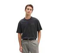 T-Shirt MARC O'POLO "aus schwerem Bio-Baumwoll-Jersey", Herren, Gr. 3XL, schwarz, Obermaterial: 100% Baumwolle, unifarben, Basic, relaxed fit, Rundhals, normaler Saum, Shirts T-Shirt (10003761-XXXL) s