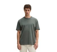 T-Shirt MARC O'POLO "aus schwerem Bio-Baumwoll-Jersey", Herren, Gr. M, mangrove, Obermaterial: 100% Baumwolle, unifarben, Basic, loose fit, Rundhals, Shirts T-Shirt (64812766-M) mangrove