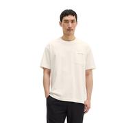 T-Shirt MARC O'POLO "aus schwerem Bio-Baumwoll-Jersey", Herren, Gr. XXL, beige (silky weiß), Obermaterial: 100% Baumwolle, unifarben, Basic, relaxed fit, Rundhals, normaler Saum, Shirts T-Shirt (70404