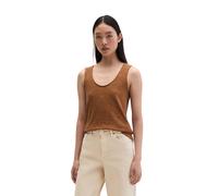 T-Shirt MARC O'POLO "aus Slub-Jersey", Damen, Gr. M, burnt braun, Obermaterial: 100% Baumwolle, unifarben, regular fit, normaler Saum, Shirts T-Shirt (84849356-M) burnt braun