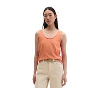 T-Shirt MARC O'POLO "aus Slub-Jersey", Damen, Gr. S, warm orange, Obermaterial: 100% Baumwolle, unifarben, regular fit, normaler Saum, Shirts T-Shirt (33588128-S) warm orange