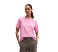 T-Shirt MARC O'POLO "aus TENCEL™ Lyocell-Baumwolle-Mix", Damen, Gr. S, mellow rose, Obermaterial: 67% Lyocell, 33% Baumwolle, unifarben, Basic, loose fit, U-Boot-Ausschnitt, Rippbündchen, Shirts T-Shi