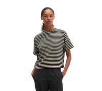 T-Shirt MARC O'POLO "aus TENCEL™ Modal", Damen, Gr. M, light braun, Obermaterial: 96% Modal, 4% Elasthan, gestreift, Basic, loose fit, Rundhals, normaler Saum, Shirts T-Shirt (12146244-M) light braun