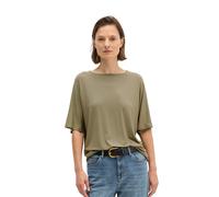 T-Shirt MARC O'POLO "aus Viskose-Stretch-Jersey", Damen, Gr. M, grün (pure sage), Obermaterial: 56% Viskose, 37% Modal, 7% Elasthan, unifarben, Basic, regular fit, Rundhals, normaler Saum, Shirts T-Sh
