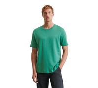 T-Shirt MARC O'POLO "aus weichem Bio-Baumwoll-Jersey", Damen, Gr. 3XL, grün (eucalyptus grün), Obermaterial: 100% Baumwolle, unifarben, Basic, regular fit, Rundhals, Shirts T-Shirt (90192934-XXXL) euc