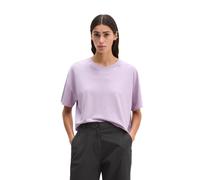 T-Shirt MARC O'POLO "aus weichem Single Jersey", Damen, Gr. XL, lila (dusty lavender), Obermaterial: 67% Lyocell, 33% Baumwolle, unifarben, Basic, loose fit, Rundhals, Shirts T-Shirt (42218820-XL) dus