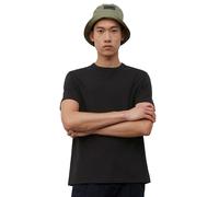 Marc O'Polo Herren T-Shirt aus Bio-Baumwolle mit Rundhalsausschnitt, Schwarz (Black), S