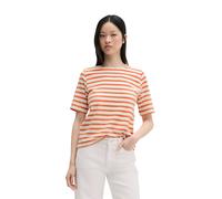 Marc O'Polo Relaxed Fit T-Shirt aus reiner Baumwolle in Orange, Größe S