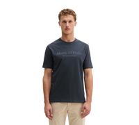 Marc OߴPolo Herren T-Shirt aus Bio-Baumwolle mit Rundhalsausschnitt, Blau (Dark Navy), XS