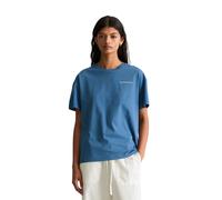 Marc O'Polo DENIM Relaxed Fit T-Shirt aus reiner Baumwolle - Special Drop in Rauchblau, Größe XS