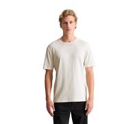 T-Shirt MARC O'POLO DENIM, Damen, Gr. L, silky weiß, Jersey, Obermaterial: 95% Baumwolle, 5% Elasthan, regular fit normal, Rundhals, Shirts T-Shirt, regular aus Bio-Baumwoll-Mix (25205310-L) silky wei