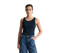 Marc O'Polo Denim Damen B41208650057 Trägershirt/Cami Shirt, Navy Teal, XS