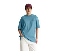Marc O'Polo Denim Oversized T-Shirt aus reiner Baumwolle in Rauchblau, Größe S
