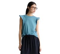 Marc OߴPolo Denim Damen Tanktop mit Volantärmeln Regular Fit, Blau (Blue Dawn), XL
