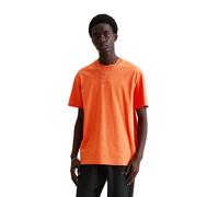 T-Shirt MARC O'POLO DENIM "aus mittelschwerem Bio-Baumwoll-Jersey", Damen, Gr. L, rusty orange, Obermaterial: 100% Baumwolle, unifarben, Basic, relaxed fit, Rundhals, normaler Saum, Shirts T-Shirt (87