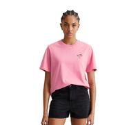 T-Shirt MARC O'POLO DENIM "aus Organic Cotton", Damen, Gr. XL, soft pink, Obermaterial: 100% Baumwolle, unifarben, Basic, relaxed fit, Rundhals, Shirts T-Shirt (15251514-XL) soft pink