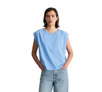 Shirttop MARC O'POLO DENIM, Damen, Gr. M, medium blau, Jersey, Obermaterial: 100% Baumwolle, normal, Rundhals, Tops Shirttop (72127630-M) medium blau
