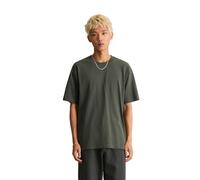 T-Shirt MARC O'POLO DENIM "aus schwerem Bio-Baumwoll-Jersey", Herren, Gr. XXL, grün (grün jasper), Obermaterial: 100% Baumwolle, unifarben, Basic, relaxed fit, Rundhals, normaler Saum, Shirts T-Shirt