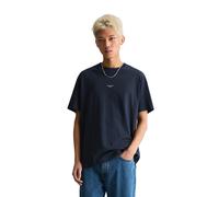 T-Shirt MARC O'POLO DENIM "aus softer Bio-Baumwolle", Herren, Gr. XL, blau (true navy), Obermaterial: 100% Baumwolle, unifarben, Basic, relaxed fit, Rundhals, normaler Saum, Shirts T-Shirt (18038806-X