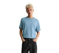 Marc OߴPolo Denim Herren T-Shirt aus Bio-Baumwolle Regular Fit, Blau (Petroleum), L