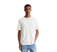 Marc OߴPolo Denim Herren T-Shirt aus Bio-Baumwolle Regular Fit, Weiß (Egg White), S