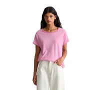 Marc OߴPolo Denim Damen T-Shirt mit Rundhalsausschnitt gestreift, Mehrfarbig (Light Pink Multi 01), M