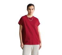 T-Shirt MARC O'POLO DENIM, Damen, Gr. L, vivid cherry, Jersey, Obermaterial: 100% Baumwolle, relaxed fit normal, Rundhals, Shirts T-Shirt, relaxed fit, basic (23121417-L) vivid cherry