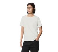 T-Shirt MARC O'POLO DENIM Gr. S, weiß (egg white) Damen Shirts (47213406-S) egg white