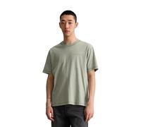 T-Shirt MARC O'POLO DENIM "aus softer Bio-Baumwolle", Jungen, Gr. M, light grün, Obermaterial: 100% Baumwolle, unifarben, Basic, relaxed fit, Rundhals, normaler Saum, Shirts T-Shirt (40240513-M) light