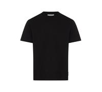 T-Shirt MARC O'POLO DENIM "aus schwerem Bio-Baumwoll-Jersey", Herren, Gr. XL, schwarz, Obermaterial: 100% Baumwolle, unifarben, Basic, relaxed fit, Rundhals, normaler Saum, Shirts T-Shirt (77518004-XL