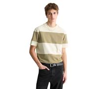 Marc O'Polo DENIM Relaxed Fit T-Shirt aus reiner Baumwolle in Mittelbraun, Größe L