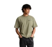 T-Shirt MARC O'POLO DENIM "mit Rückenprint", Jungen, Gr. XL, chalky sage, Obermaterial: 100% Baumwolle, unifarben, Basic, relaxed fit, Rundhals, normaler Saum, Shirts T-Shirt (45830239-XL) chalky sage