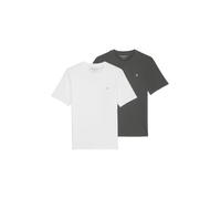 Marc O'Polo T-Shirts Herren Regular Fit Kurzarm Rundhals Baumwolle grau, M