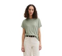 T-Shirt MARC O'POLO "mit angeschnittenen Ärmeln", Damen, Gr. M, grün (fresh sage), Obermaterial: 52% Baumwolle, 48% Viskose, bedruckt, Basic, loose fit, Shirts T-Shirt (71492211-M) fresh sage