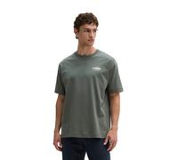 T-Shirt MARC O'POLO "mit Fisch-Rückenprint", Herren, Gr. 3XL, grün (mangrove), Obermaterial: 100% Baumwolle, unifarben, Basic, loose fit, Rundhals, Shirts T-Shirt (76412413-XXXL) mangrove