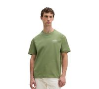 T-Shirt MARC O'POLO "mit maritinem Rückenprint", Herren, Gr. 3XL, grün (sage grün), Obermaterial: 100% Baumwolle, unifarben, Basic, loose fit, Rundhals, Shirts T-Shirt (89518524-XXXL) sage grün
