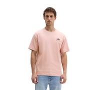 Marc O'Polo Loose Fit T-Shirt aus reiner Baumwolle mit Rücken-Print in Rose, Größe L