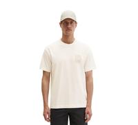 T-Shirt MARC O'POLO "mit saisonalem Rückenprint", Herren, Gr. 3XL, weiß (silky weiß), Obermaterial: 100% Baumwolle, unifarben, relaxed fit, normaler Saum, Shirts T-Shirt (36028033-XXXL) silky weiß