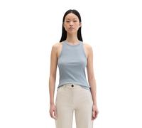 T-Shirt MARC O'POLO "mit TENCEL™ Modal", Damen, Gr. S, blau (grau horizon), Obermaterial: 58% Baumwolle, 38% Modal, 4% Elasthan, unifarben, slim fit, Rundhals, Shirts T-Shirt (94962938-S) grau horizon