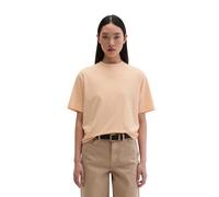 T-Shirt MARC O'POLO "mit TENCEL™ Modal", Damen, Gr. XL, soft peach, Obermaterial: 48% Modal, 48% Baumwolle, 4% Elasthan, unifarben, Basic, loose fit, Rundhals, Shirts T-Shirt (95043722-XL) soft peach