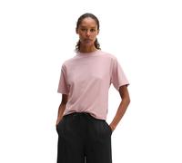 T-Shirt MARC O'POLO "mit TENCEL™ Modal", Damen, Gr. XS, rosa (mild rose), Obermaterial: 48% Modal, 48% Baumwolle, 4% Elasthan, unifarben, Basic, loose fit, Rundhals, Shirts T-Shirt (48385231-XS) mild