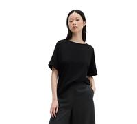 T-Shirt MARC O'POLO "mit TENCEL™ Modal", Damen, Gr. XS, schwarz, Obermaterial: 48% Modal, 48% Baumwolle, 4% Elasthan, unifarben, Basic, loose fit, Rundhals, Shirts T-Shirt (65831413-XS) schwarz