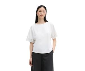 T-Shirt MARC O'POLO "mit TENCEL™ Modal", Damen, Gr. XS, weiß, Obermaterial: 48% Modal, 48% Baumwolle, 4% Elasthan, unifarben, Basic, loose fit, Rundhals, Shirts T-Shirt (91118500-XS) weiß